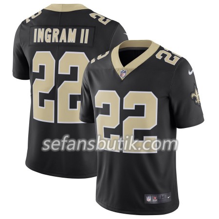 New Orleans Saints Tröjor Mark Ingram 22 Nike Svart - Herr New Orleans Saints Tröjor Mark Ingram 22 Nike Svart - Herr